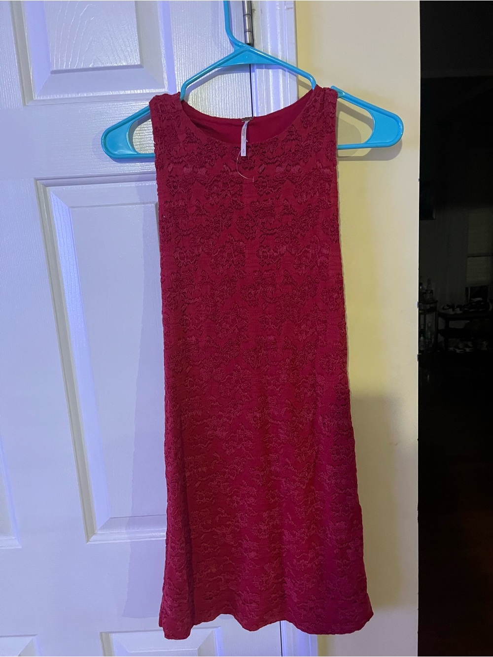 Red Vivian Lace Cutout Bodycon Dress - Women - Picture 5 of 5